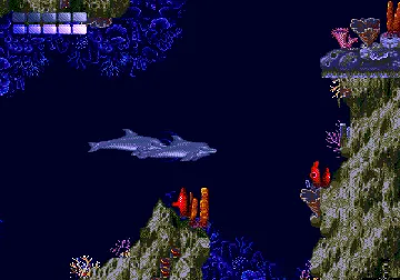 Ecco the Dolphin (Japan) screen shot game playing